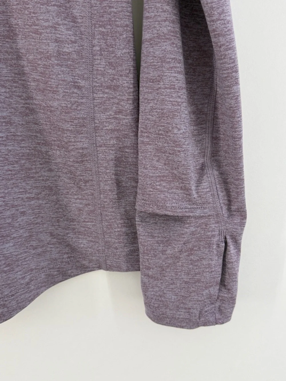 Nike Women's Half-Zip Running Performance Pullover in Heather Purple Size XS